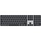 Фото - Клавіатура бездротова Apple Magic Keyboard with Touch ID and Numeric Keypad for Mac with Apple silicon Ukrainian Black (MXK83UA/A) | click.ua