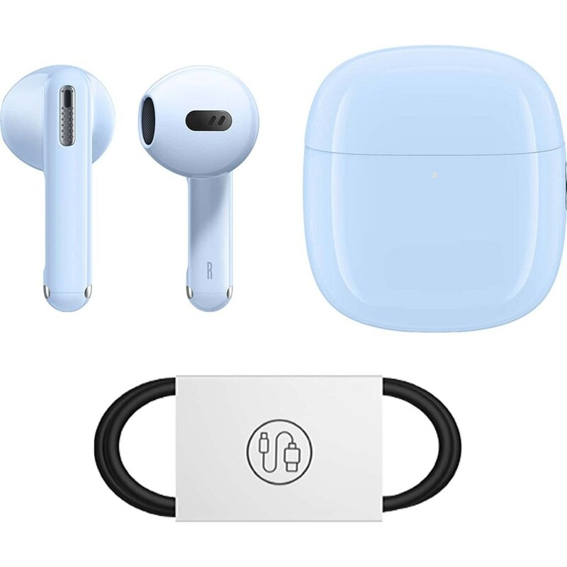 Bluetooth-гарнітура Baseus Bowie WX5 TWS Blue (A00051000313-00)