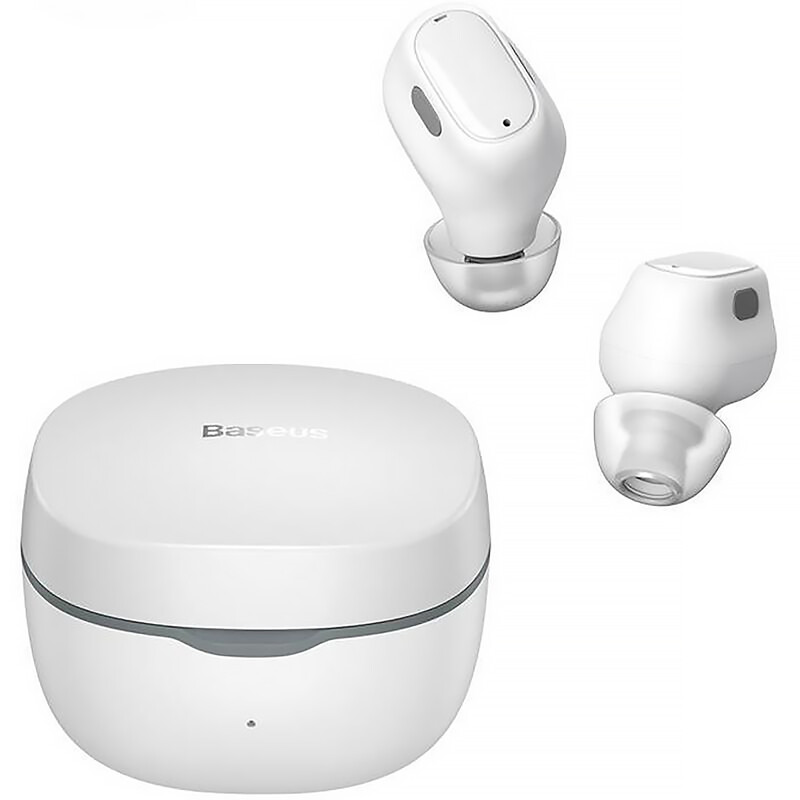Bluetooth-гарнитура Baseus Bowie WM01 TWS White (NGTW240002)