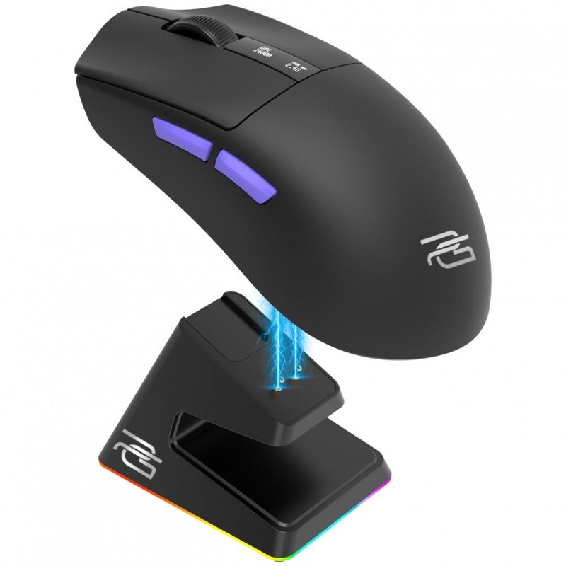 Миша бездротова Proove Gaming Jester 8K with Charging Dock Black/Purple (WMJSCD022016)