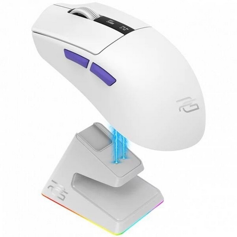 Мышь беспроводная Proove Gaming Jester 8K with Charging Dock White/Purple (WMJSCD022017)