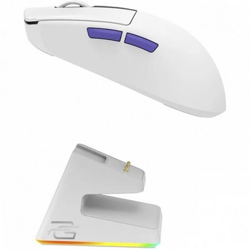 Мышь беспроводная Proove Gaming Jester 8K with Charging Dock White/Purple (WMJSCD022017)