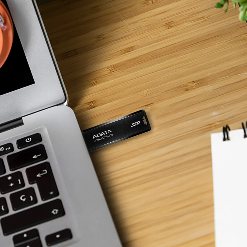 Накопитель внешний SSD USB3.2 1TB A-Data SD610 Black (SC610-1000G-CBK/RD)