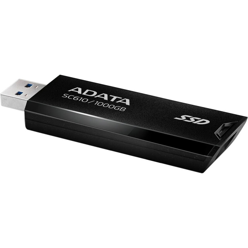 Накопитель внешний SSD USB3.2 1TB A-Data SD610 Black (SC610-1000G-CBK/RD)