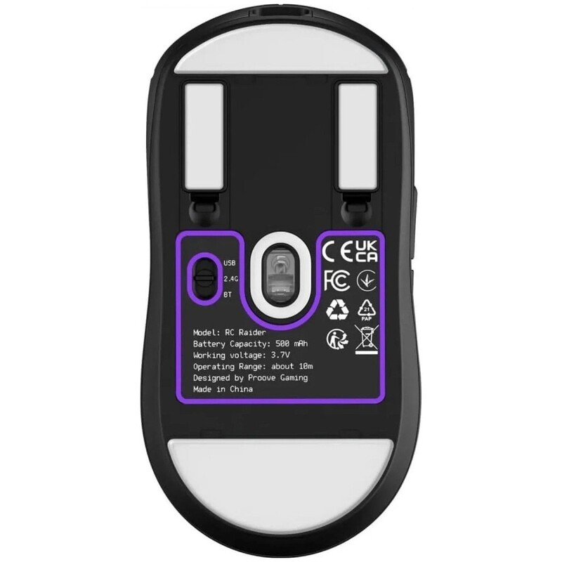 Миша бездротова Proove Gaming RC Raider 8K Black (WMRR00122001)