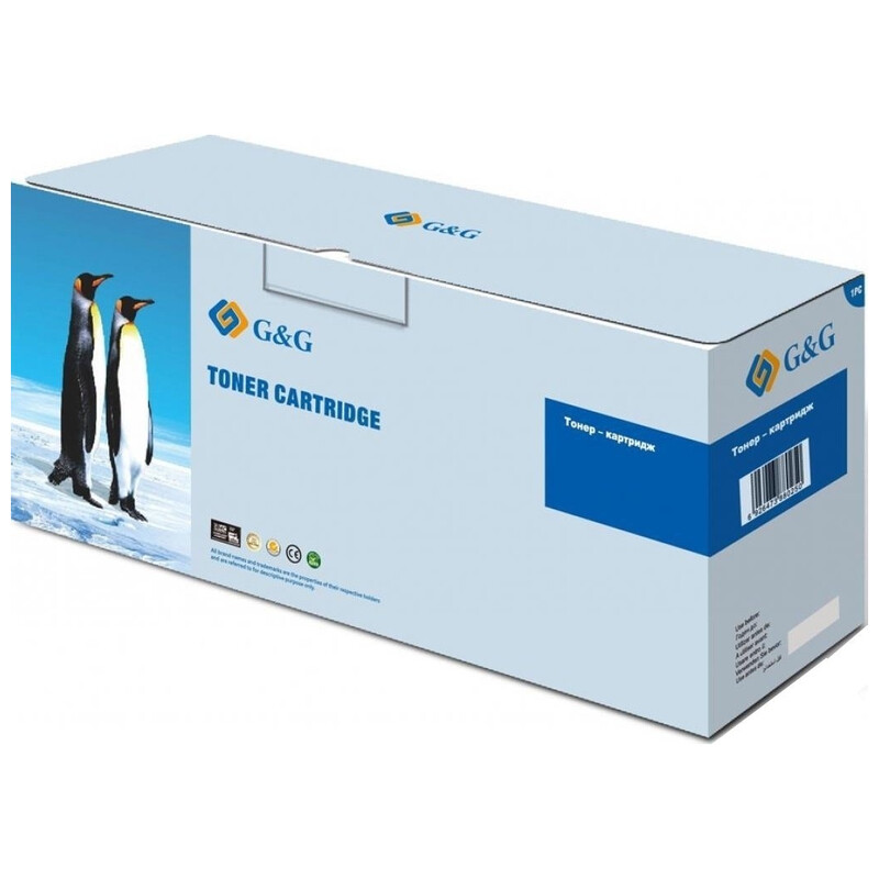 Картридж G&G (G&G-057H) Canon LBP223/226/228/MF443/445/446/449 Black (057H) без чипа