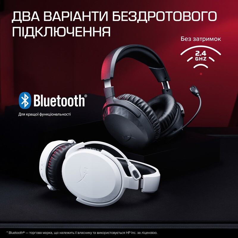 Гарнитура HyperX Cloud Stinger 3 Wireless White (BS1T9AA)