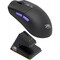 Фото - Миша бездротова Proove Gaming Superfight Wireless with charging dock Black/Purple (WMSW00122001) | click.ua