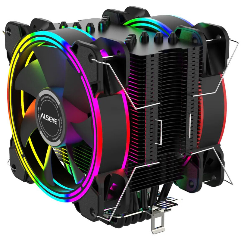 Кулер процесорний Alseye H120D-4.0 Black (AS.01.02.0009)