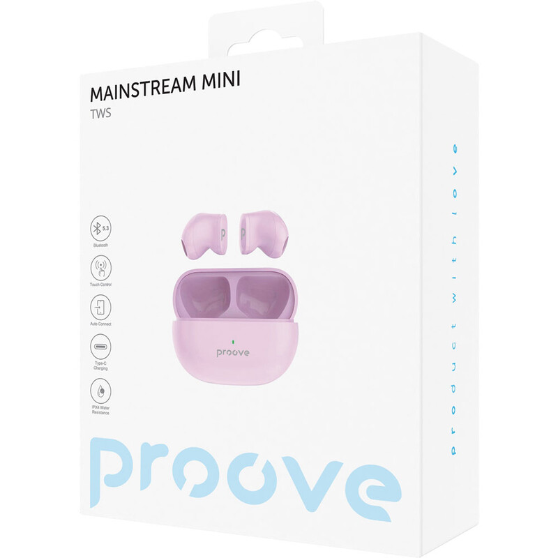 Bluetooth-гарнітура Proove Mainstream Mini TWS Purple (TWMM00010009)