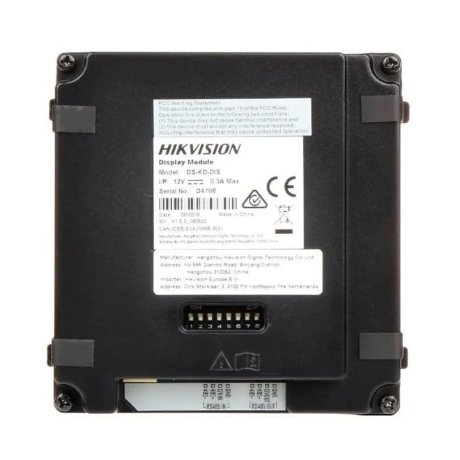Модуль з монітора Hikvision DS-KD-DIS