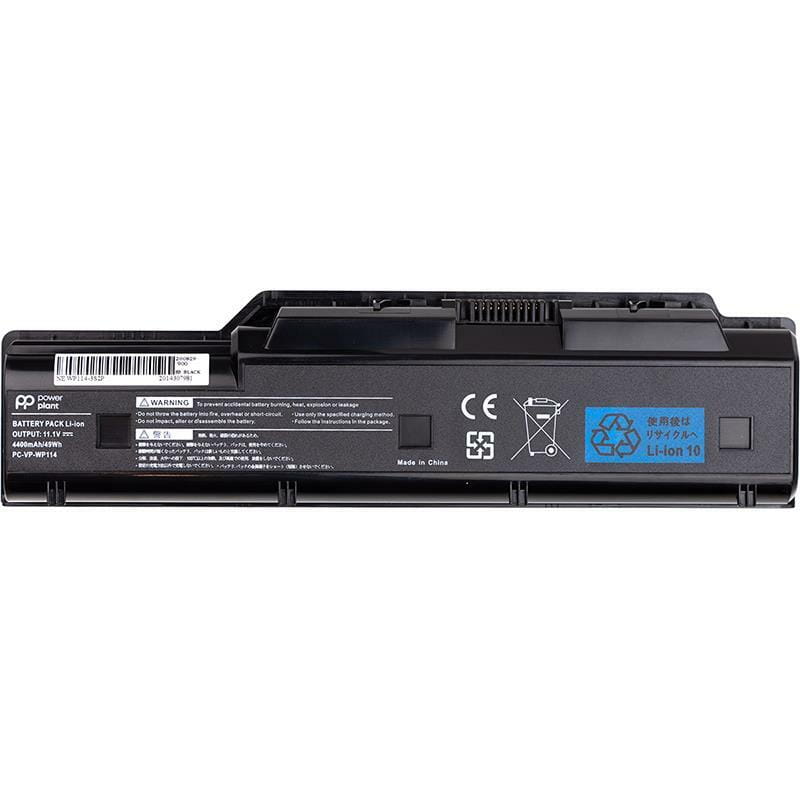 АКБ PowerPlant для ноутбука Nec PC VP WP114 (WP114-3S2P) 11.1V 4400mAh (NB400072)