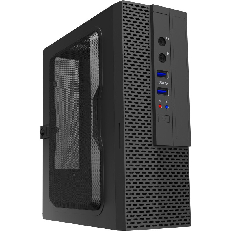 Корпус GameMax ST102-2U3 Black 200W