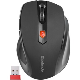 Мышь беспроводная Defender Ultra MM-315 Black (52315)