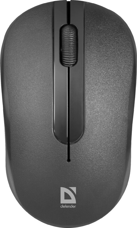 Миша бездротова Defender Hit MM-495 Black (52495)