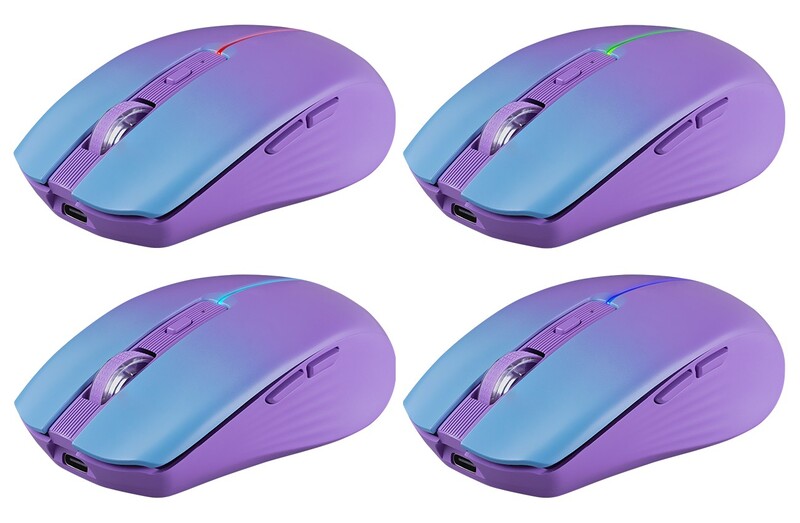 Миша бездротова Defender Mystery MM-301 Purple (52301)