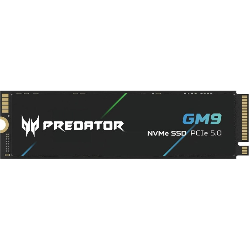 Накопитель SSD 2TB Acer GM9 Predator M.2 2280 PCIe 5.0 x4 3D NAND (BL.9BWWR.137)
