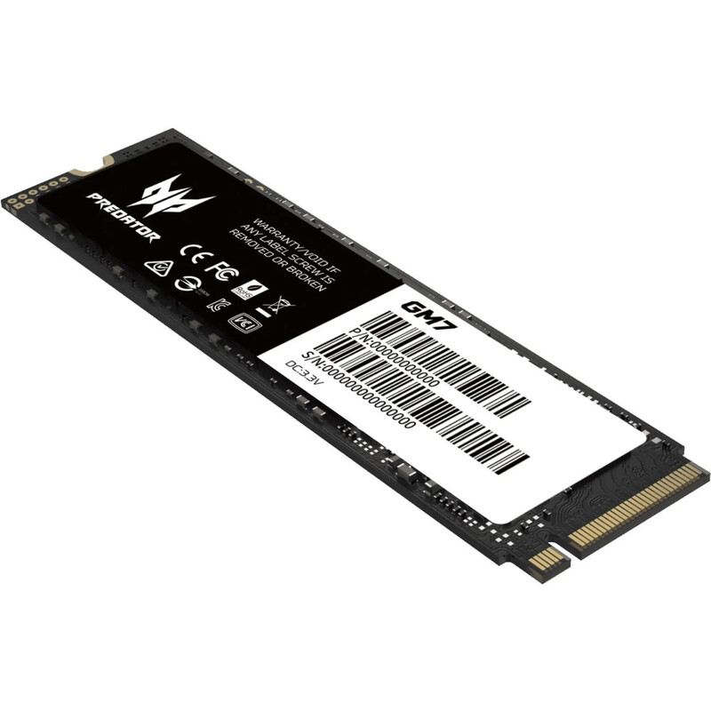 Накопичувач SSD 512GB Acer GM7 Predator M.2 2280 PCIe 4.0 x4 3D NAND (BL.9BWWR.117)