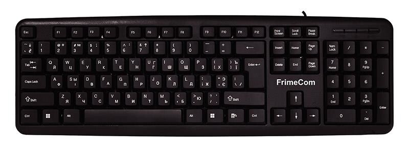 Клавиатура FrimeCom K11 Ukr Black