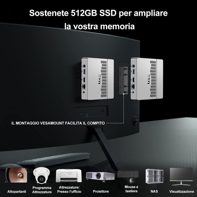 Неттоп UXX X20 (Z000001060297)