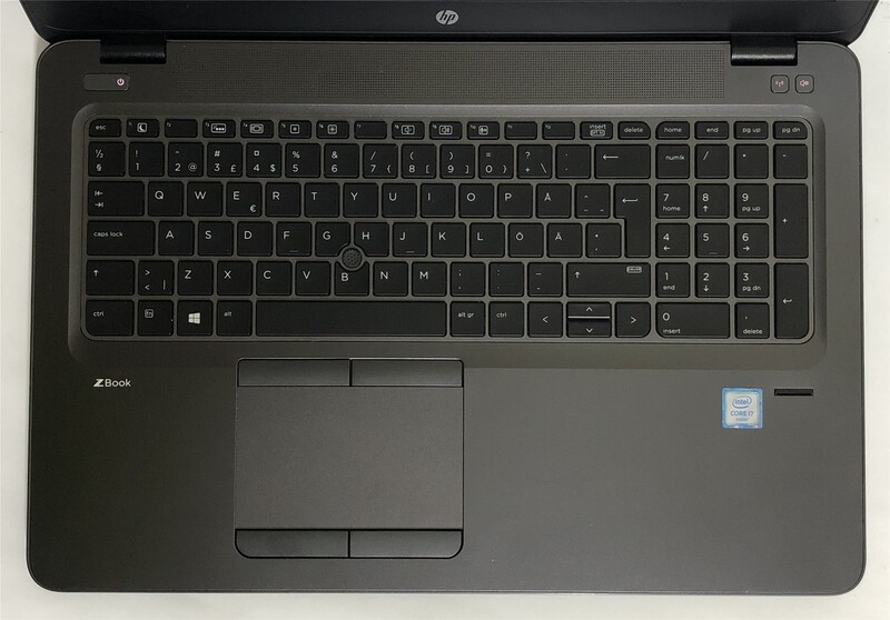 Ноутбук HP ZBook 15U G3 / 15.6" FullHD IPS / i7-6500U / 16GB / 256GB SSD / AMD FirePro W4190, 2GB / Win10Pro / Backlight / сканер відбитка - Б/в