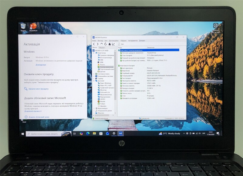Ноутбук HP ZBook 15U G3 / 15.6" FullHD IPS / i7-6500U / 16GB / 256GB SSD / AMD FirePro W4190, 2GB / Win10Pro / Backlight / сканер відбитка - Б/в
