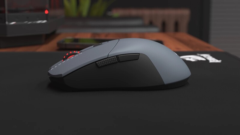 Мышь беспроводная Redragon ST4R M917 Pro Black (72209)