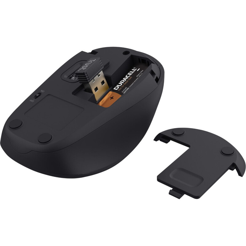 Мышь беспроводная Trust Yvi+ Compact Multi-Device Dark Blue (25514)