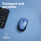 Фото - Мышь беспроводная Trust Yvi+ Compact Multi-Device Dark Blue (25514) | click.ua