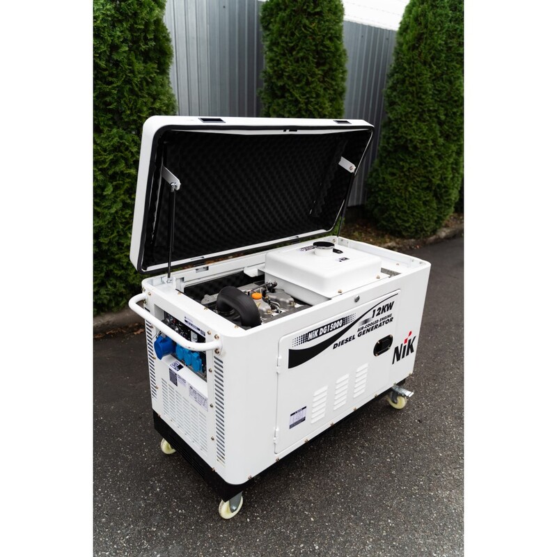 Генератор дизельний NiK DG15000