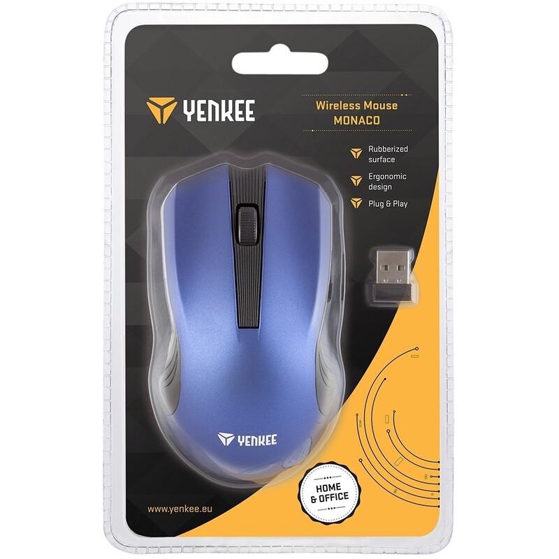 Мышь беспроводная Yenkee Monaco YMS 2015BE Blue (45010826)