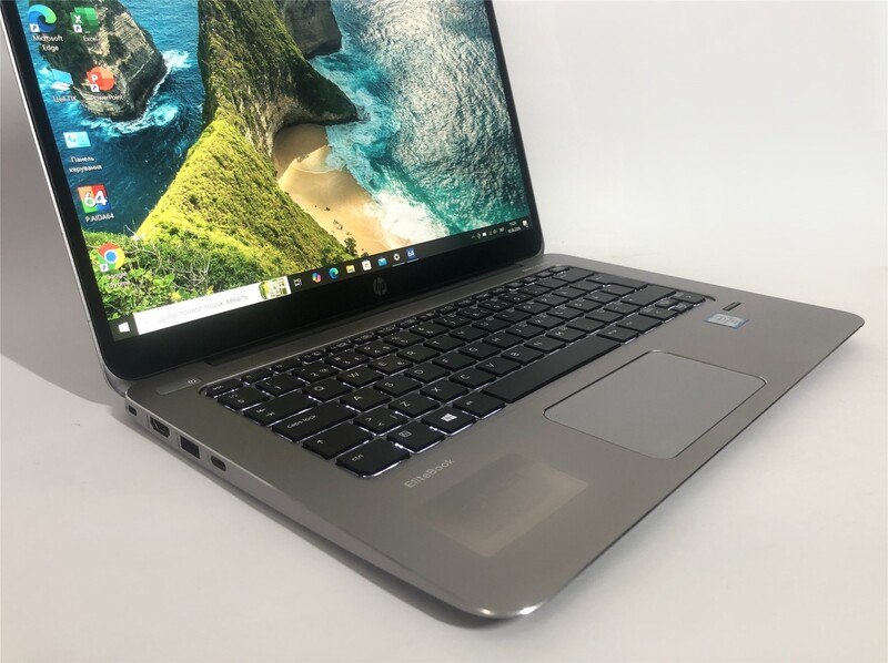 Ноутбук HP EliteBook 1030 G1 / 13.3" FullHD IPS / M5-6Y54 / 8GB / 256GB SSD / Win10Pro / Backlight / сканер відбитка - Б/в