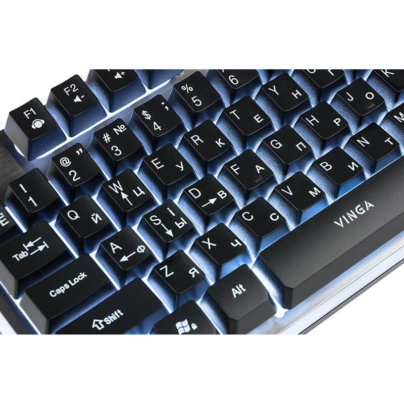 Клавіатура Vinga KBG839 Black