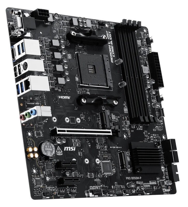 Материнская плата MSI Pro B550M-P Socket AM4