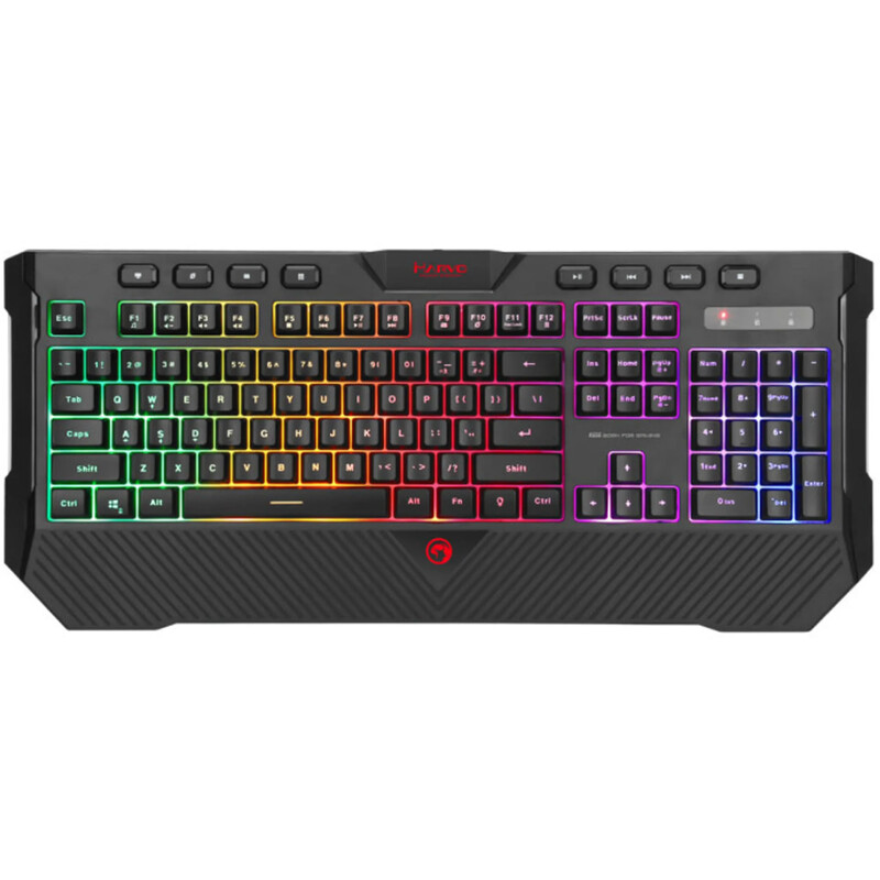 Клавиатура Marvo K656 3 colors-LED Black