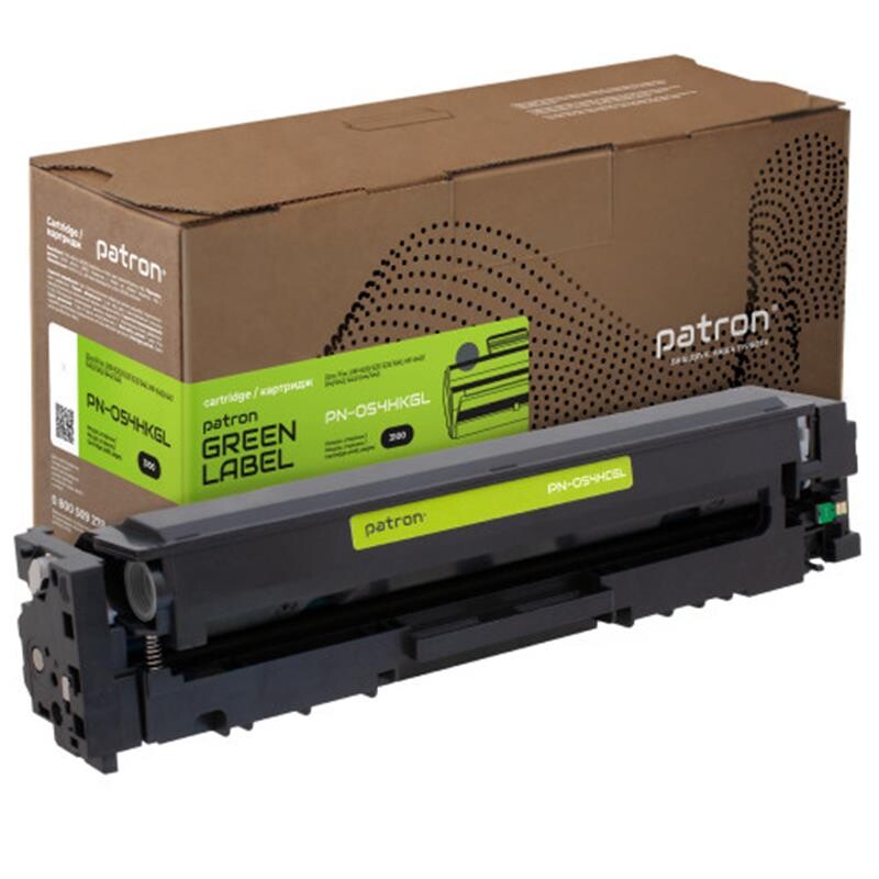 Картридж Patron (PN-054HKGL) Canon LBP621Cw/LBP623Cdw/MF641Cw Black (Canon 054H)