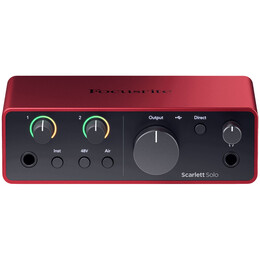 Аудиоинтерфейс Focusrite Scarlett Solo 4th Gen (234617)