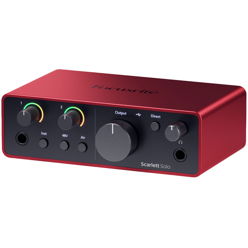 Аудиоинтерфейс Focusrite Scarlett Solo 4th Gen (234617)