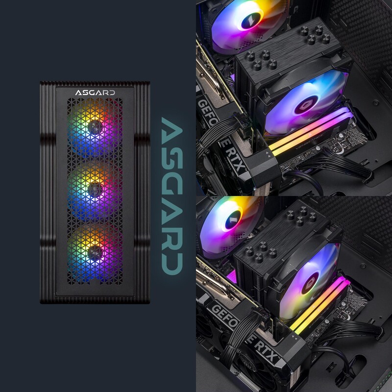 Ігровий комп`ютер ASGARD GAMER 5060 8GB / Ryzen 5 8400F / DDR5 32GB / SSD 1TB (ASG-G-5060-7522)