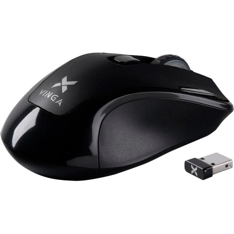 Мышь беспроводная Vinga MSW-527 Black