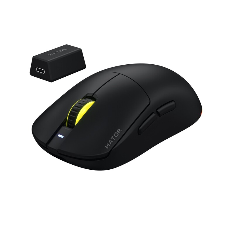Мышь беспроводная Hator Quasar 3 Ultra 8K Wireless Black Edition (HTM772)