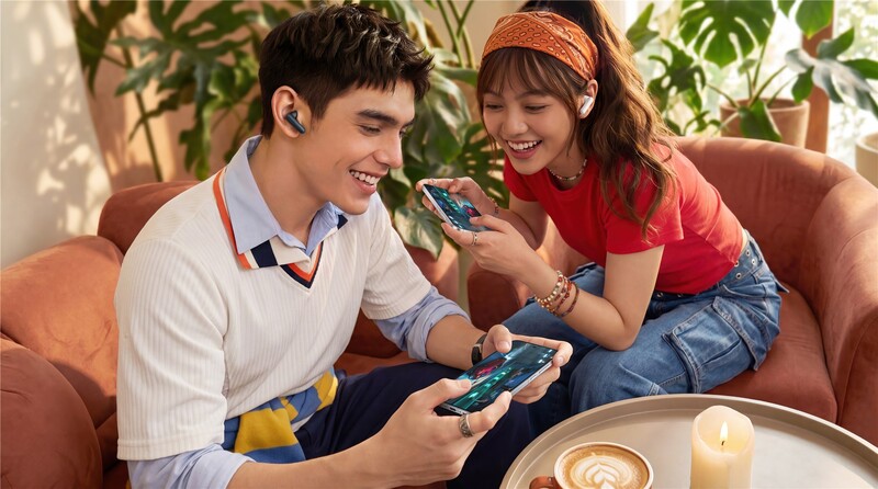 Bluetooth-гарнитура Oppo Enco Air5s Midnight Black (ETEF1 Black)