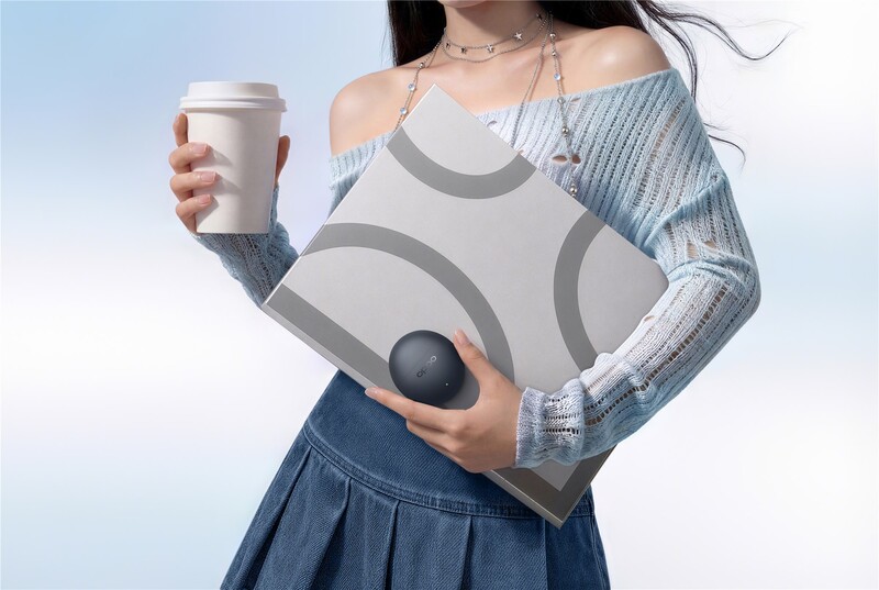 Bluetooth-гарнитура Oppo Enco Air5s Lunar White (ETEF1 White)