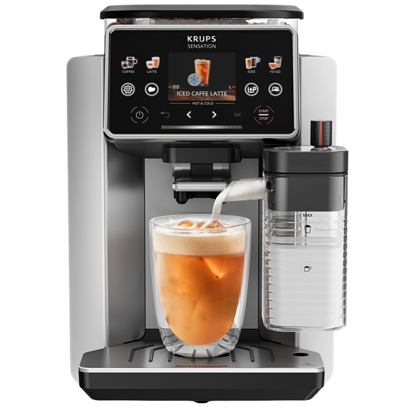 Кавомашина Krups Sensation Elite Hot & Cold EA918GE0