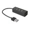 Фото - Концентратор USB2.0 MediaRange Hub 1:4 Black (MRCS502) | click.ua