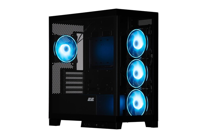 Корпус 2E Gaming Fantom GK701B Black без БП