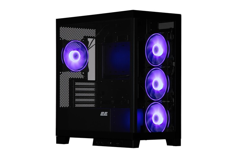 Корпус 2E Gaming Fantom GK701B Black без БП