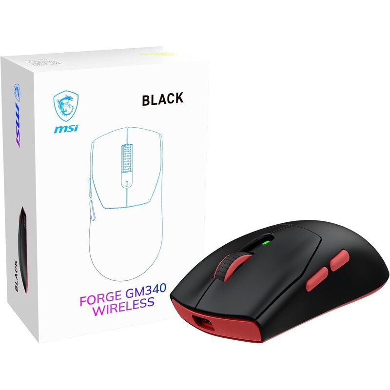 Миша бездротова MSI Forge GM340 Wireless Black