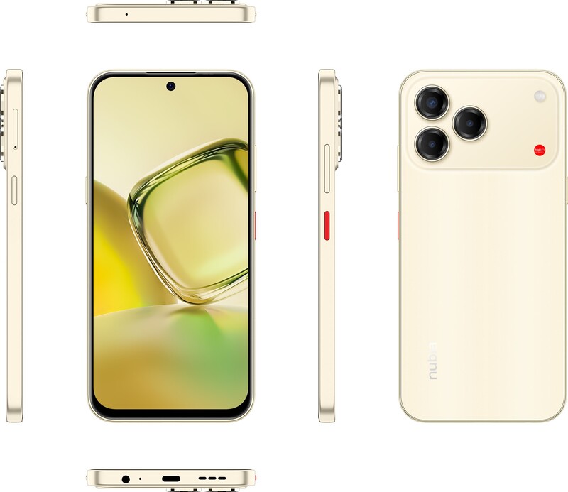 Смартфон ZTE Nubia V80 Design 4/256GB Yellow
