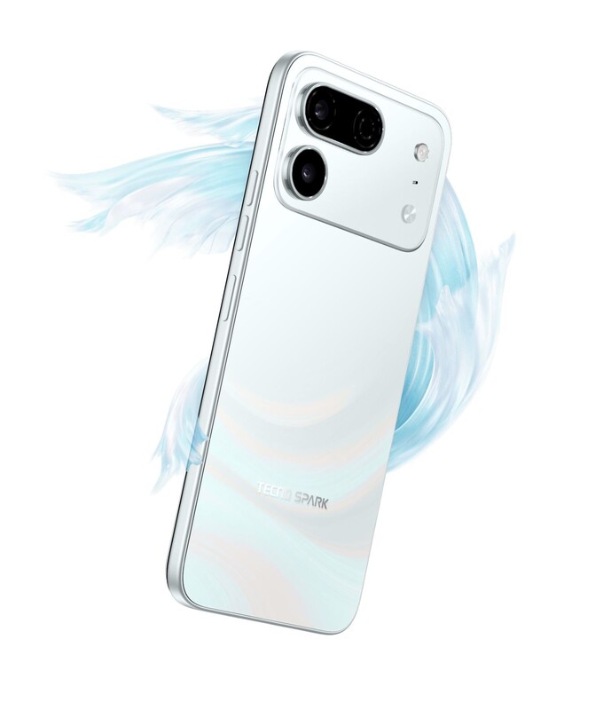 Смартфон Tecno Spark 50 Pro (KO5) 4/128GB Cloud White (4894947123696)